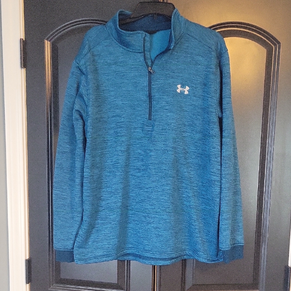 Under Armour Teal Quarter-Zip Pullover